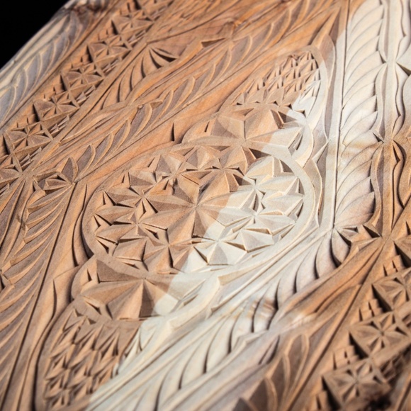 Handmade Wooden Backgammon Set | Hand Carved | Made in Ukraine | - Picture 6 of 11